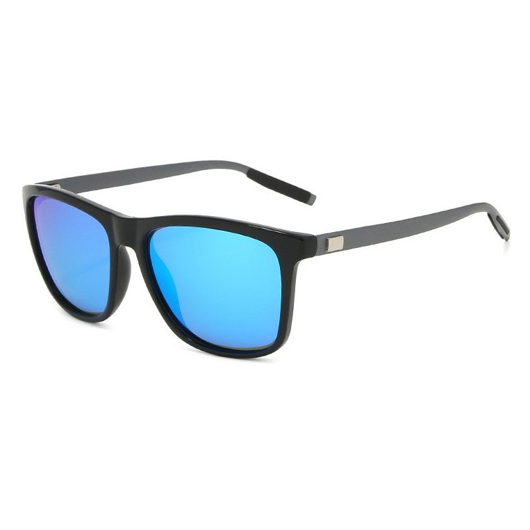 Men's Polarized Slim Rim Square PC Sunglasses RC5246321