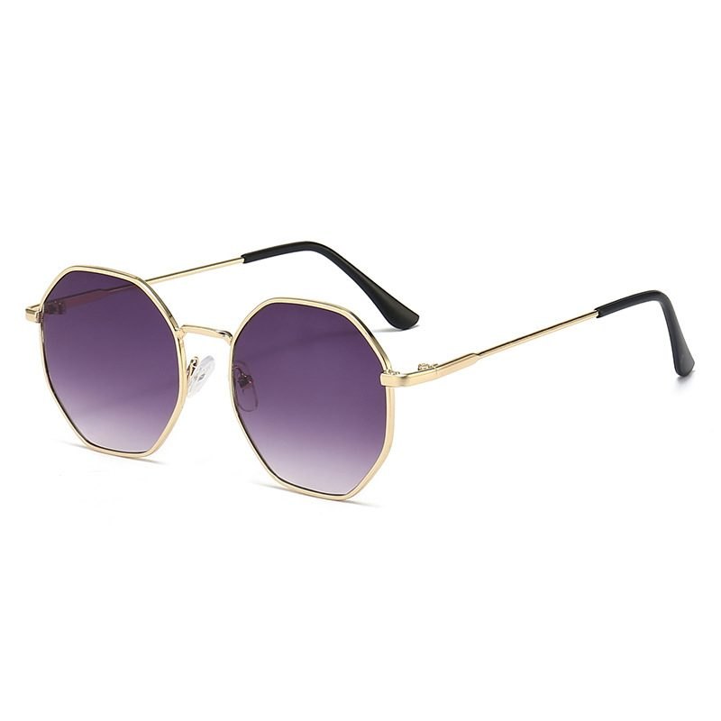 Unisex UV400 Square Metal Sunglasses RC20758