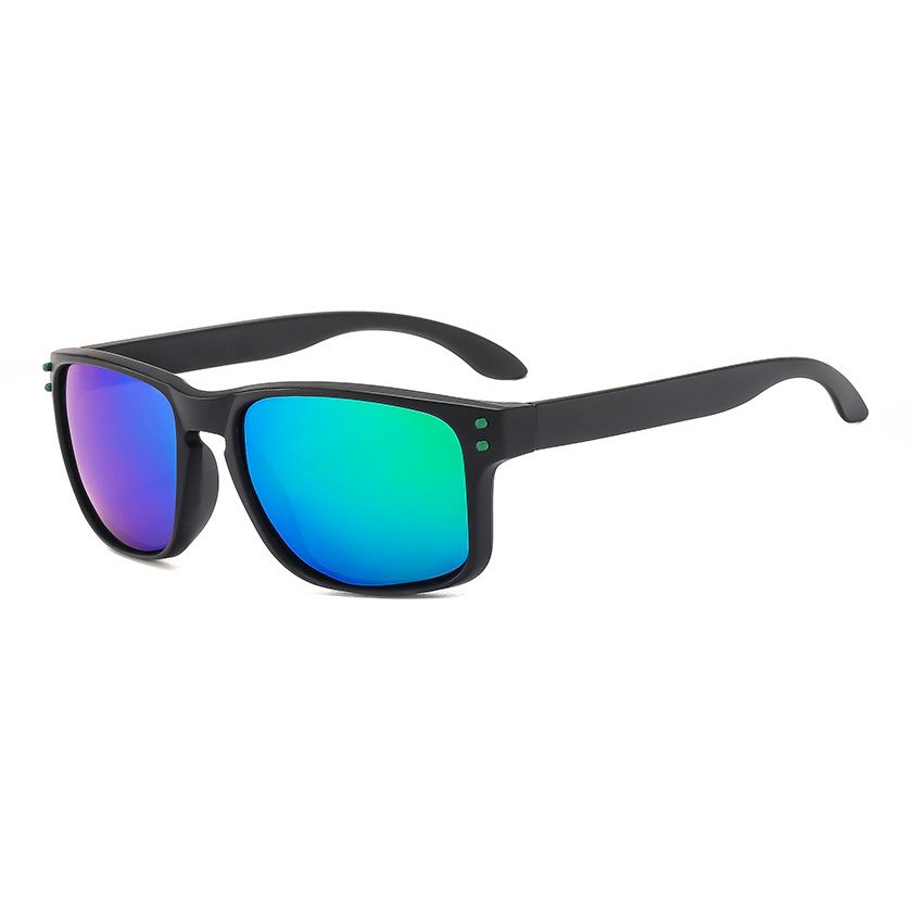 Men's Mirror Polarized Square PC Sunglasses RC86328