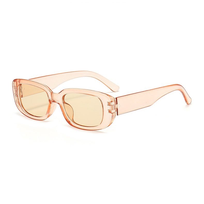 Women's UV400 Slim Bridge Small Square PC Sunglasses RC926032