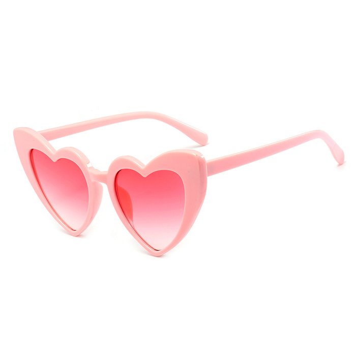 Women's UV400 Retro Heart PC Sunglasses RC69207