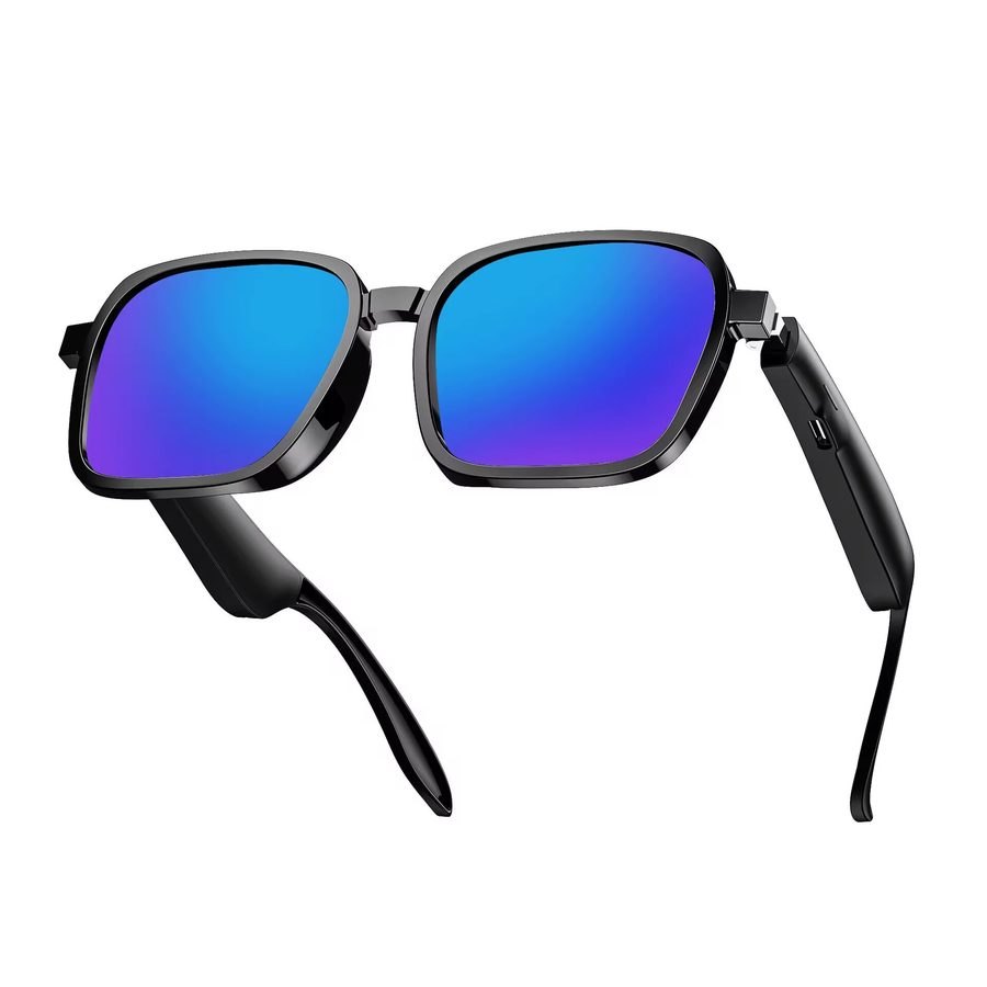 Unisex Bluetooth 5.4 AI Translation PC Smart Glasses RC152415