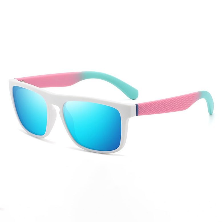 Men's Polarized True Film Square PC Sunglasses RC84574