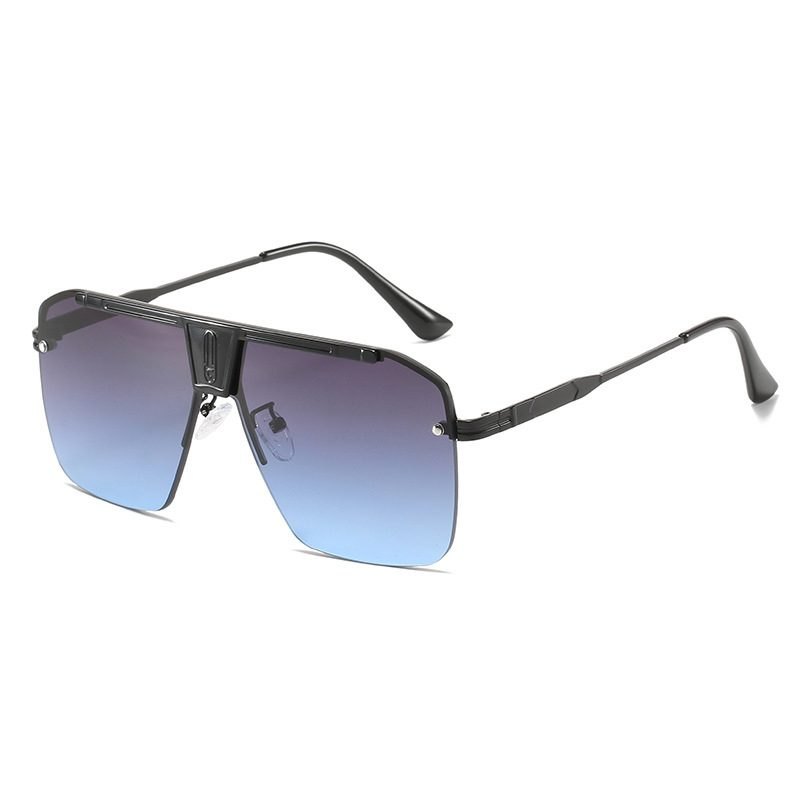Men's UV400 Classic Rimless Metal Sunglasses RC50121