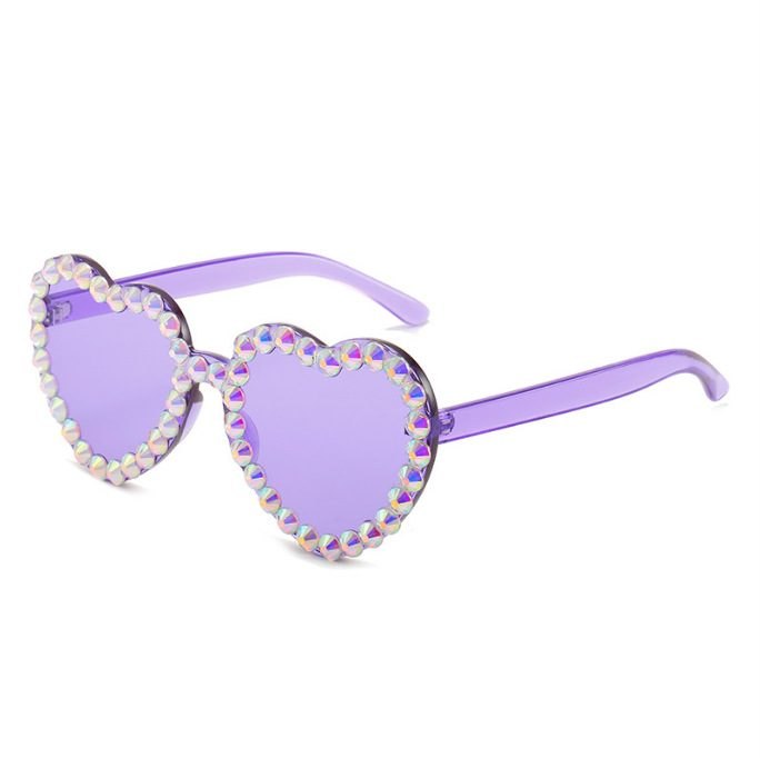 Girls' UV400 Heart Kids Sunglasses RC1231