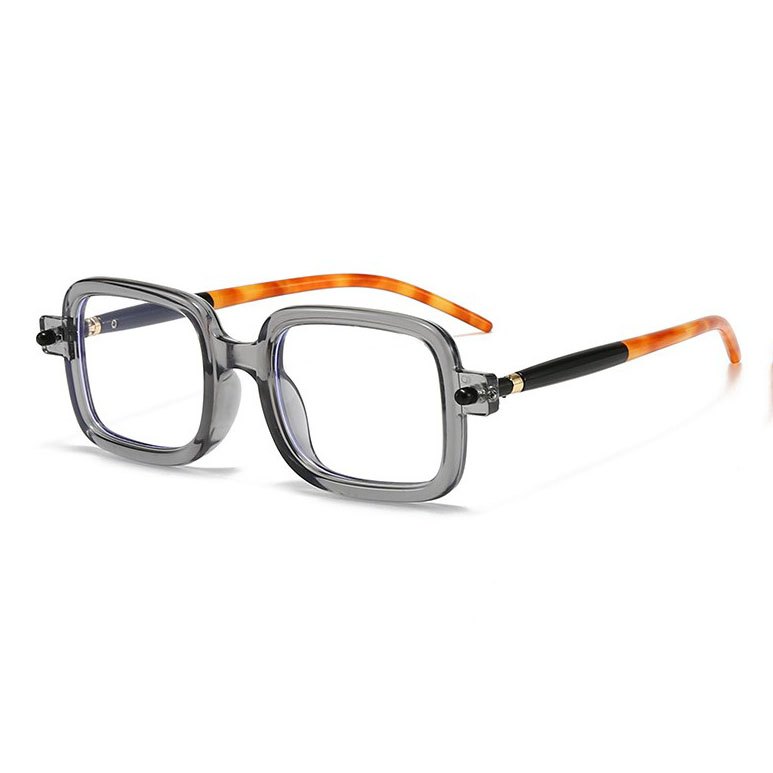 Unisex UV400 Textured Square PC Sunglasses RC82603